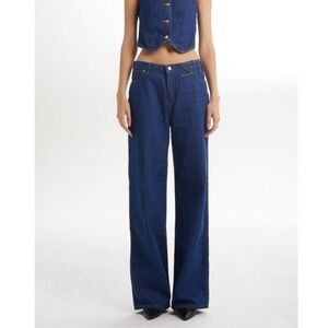 STAUD + WRANGLER THE LOOSE JEAN | DARK RINSE